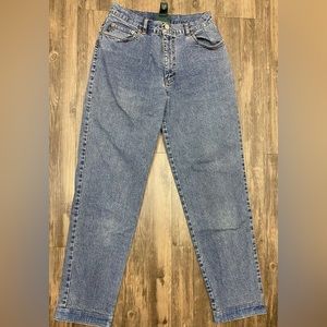 Ralph Lauren Lauren Jeans Womens Jeans Size 8 High Waist Mom Jeans Denim Tapered